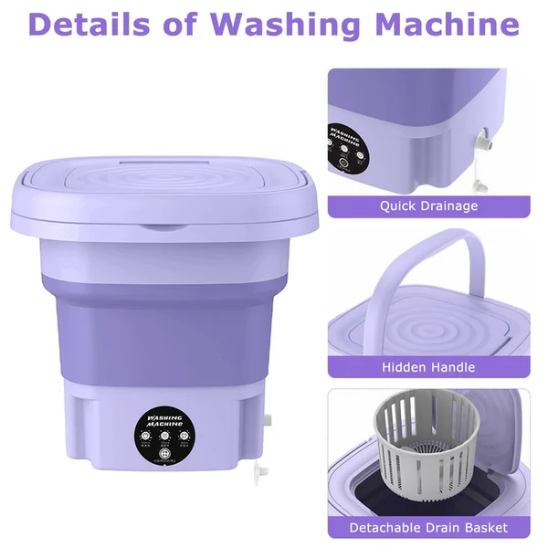 Portable Mini Foldable Washing Machine