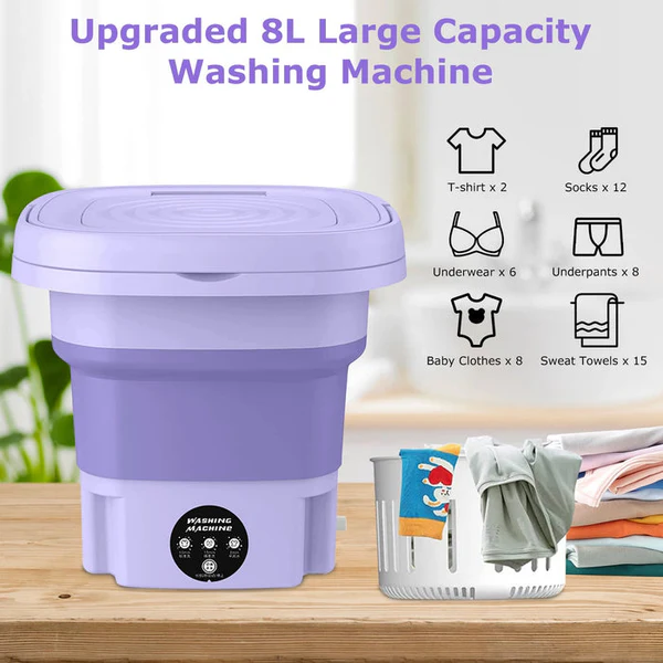 Portable Mini Foldable Washing Machine