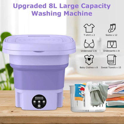 Portable Mini Foldable Washing Machine