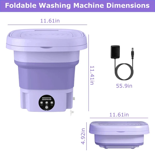 Portable Mini Foldable Washing Machine