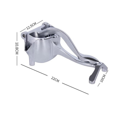 Manual Juice Squeezer, Portable Aluminum Alloy Hand Pressure Juicer